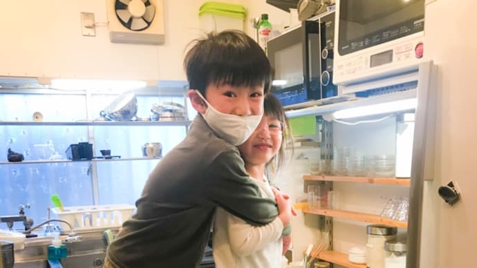 定番の兄妹。