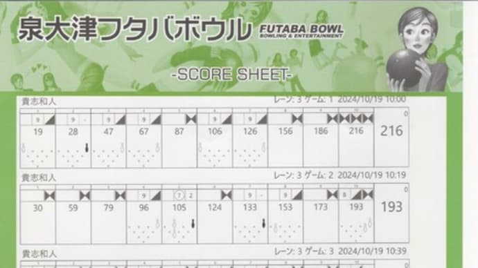 10/19:モーニングチャレンジシリーズ