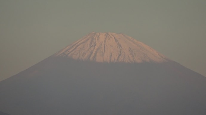 いつもの富士山とフジさん