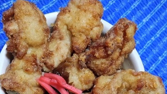 【11/25昼食】南部鶏手羽ぷり塩麹竜田、お総菜の中でこれが一番かなぁ:D