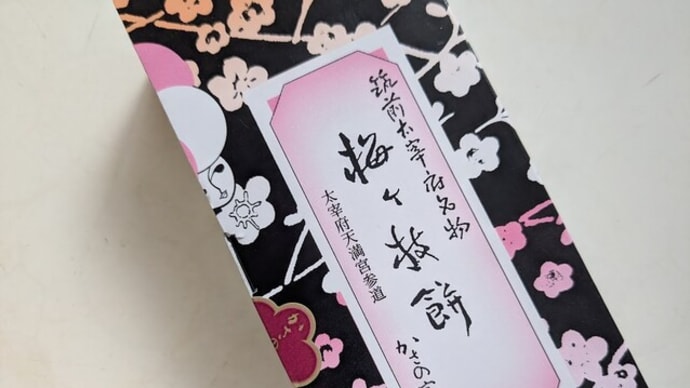 梅ケ枝餅と半世紀前の九州旅