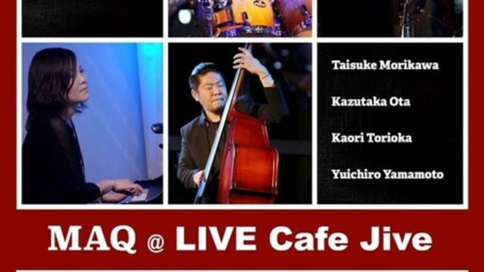 MAQ @ LIVE Café Jive オンライン配信