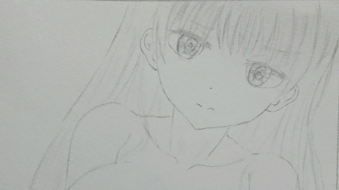 緒方亭先生の美少女イラストに挑戦2