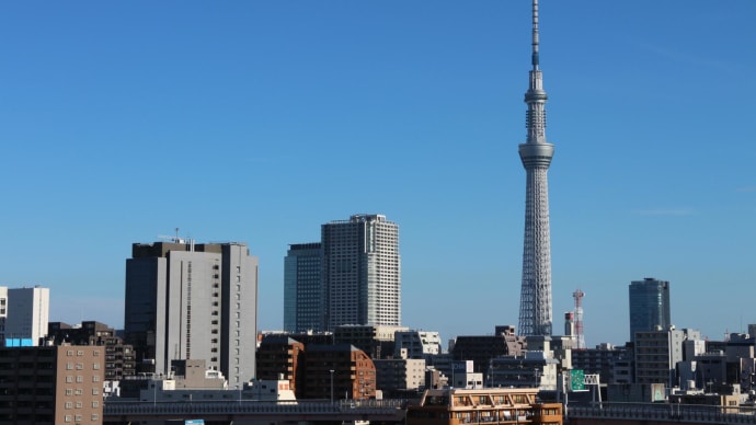 スカイツリー 快晴