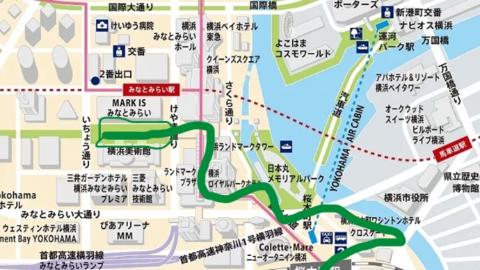 グランモール公園 日本丸を見て美術の広場へ