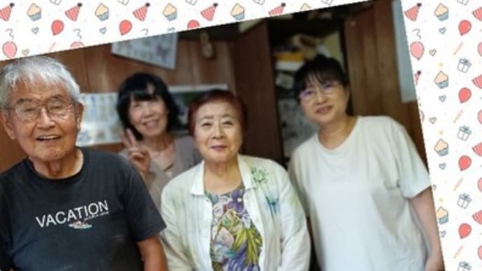 ♪　 ８月の楽々会は、　窯元の高楠正夫先生が一番楽しんでおられる？