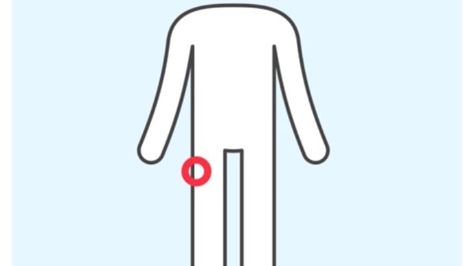 右の前太ももが痛い