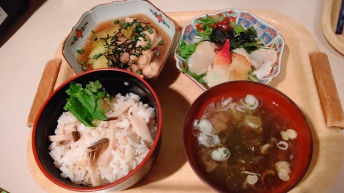 吉野鶏と翡翠茄子の煮物