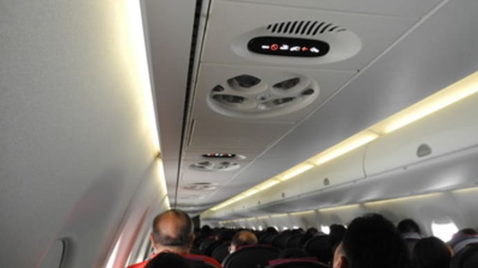 JAL694 旅の終わり。