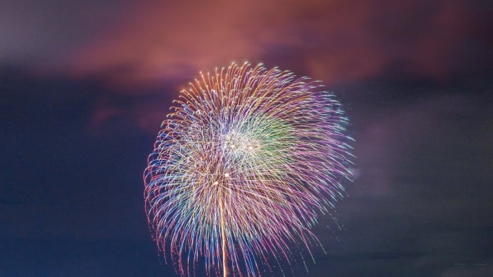 小松島港祭りの花火　後編