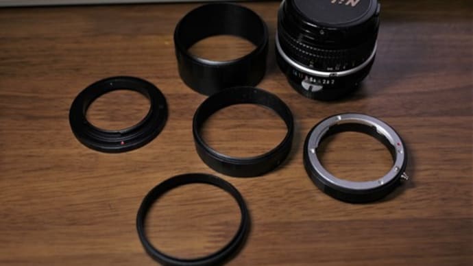届く 接写リング for F nikon
