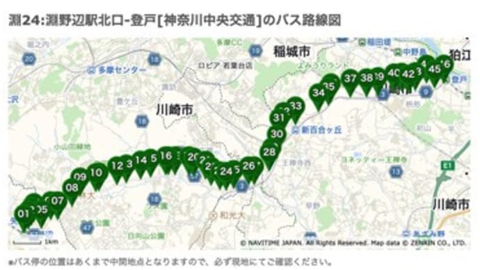 不思議な長距離路線バス