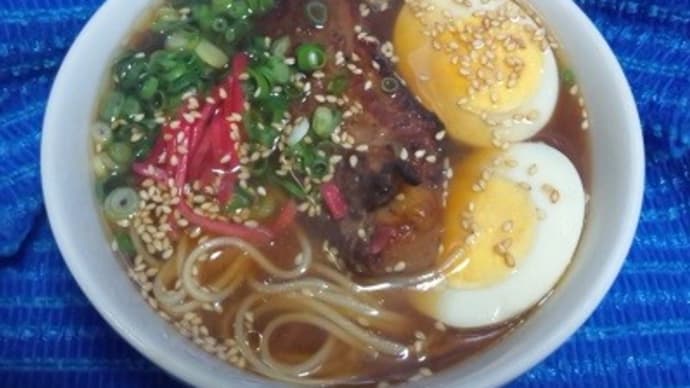 マルタイ即席ラーメン/味噌仕立てにした昨日の晩御飯ね:P