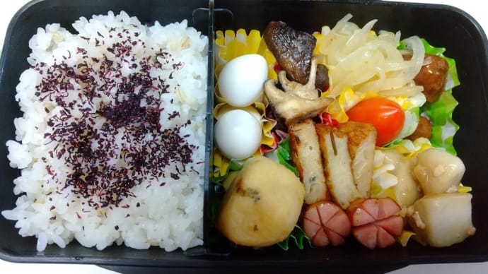 10月30日と31日のお弁当と鬼まんじゅうとロールパンサンド