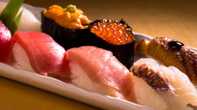 今日はすしの日なんやて！！大好きな寿司!(^^)!
