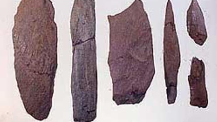 両面調整尖頭器の開発は新石器時代の始まり