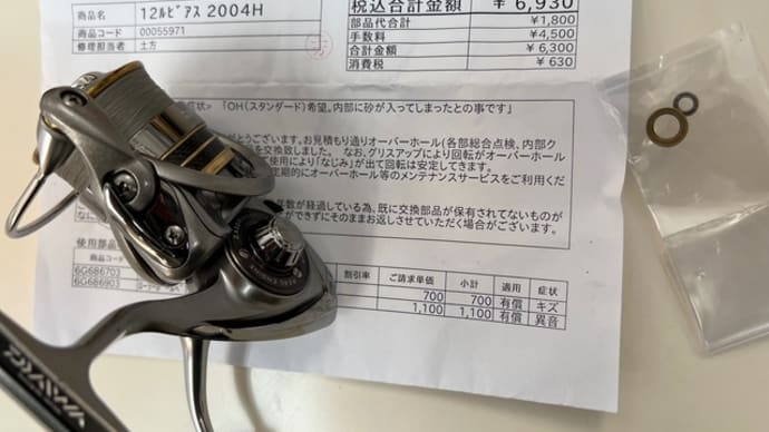 12ルビアス オーバーホール
