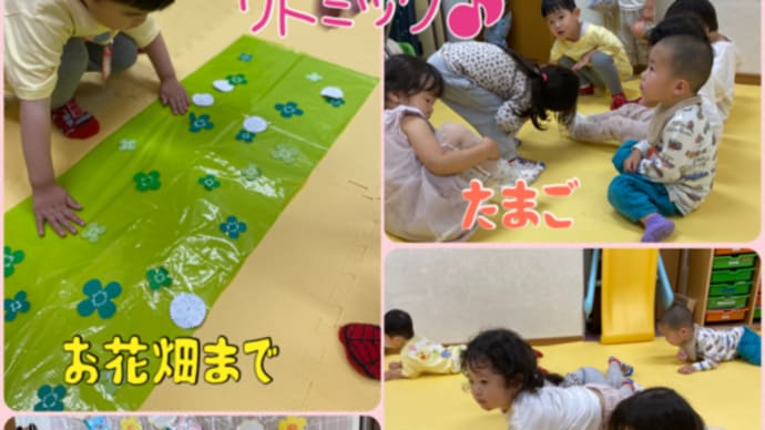 久しぶりのリトミック(^^♪