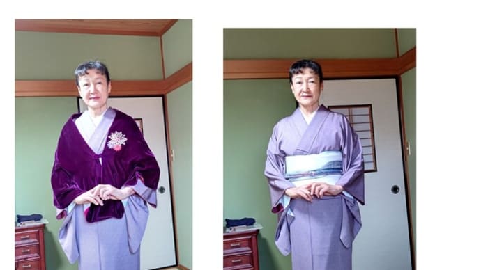 選挙管理委員会に着物でお出かけ