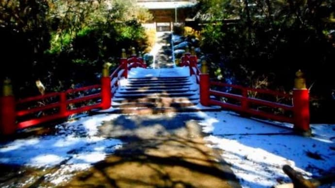 雲厳寺の雪景色