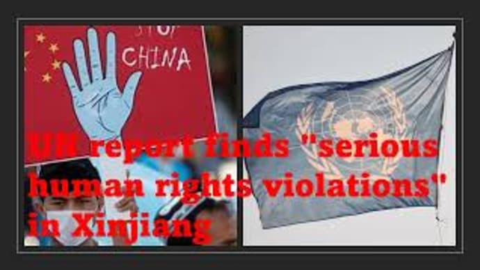 UN report finds "serious human rights violations" in Xinjiang.