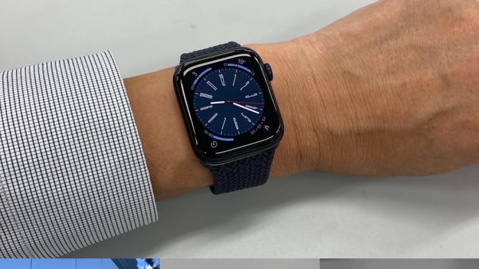 Apple Watchをいただきました。