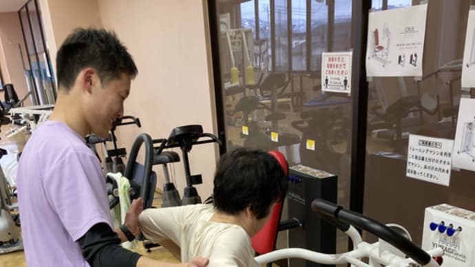 ストレッチマシンで若返ろう