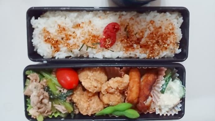 長男お弁当(9/10)
