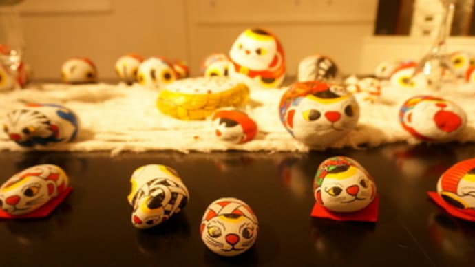 福石猫 大阪展
