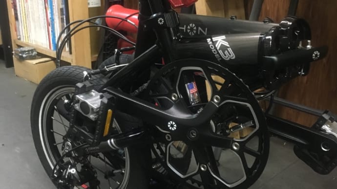 クルマに積んどいたら最高に便利♫ dahon k3