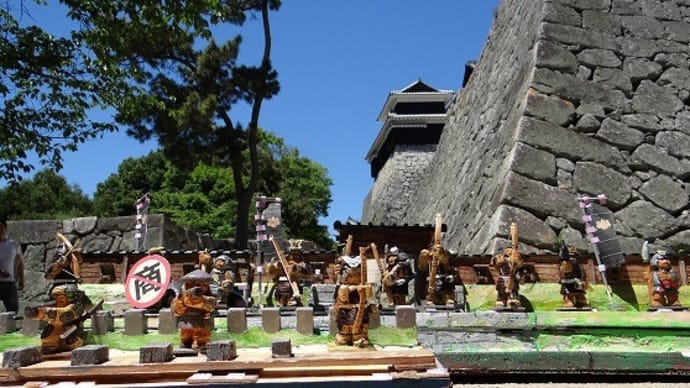 四国の旅ジオラマ⑥　松山城