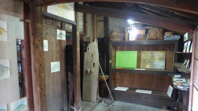 水彩画展、開催してます