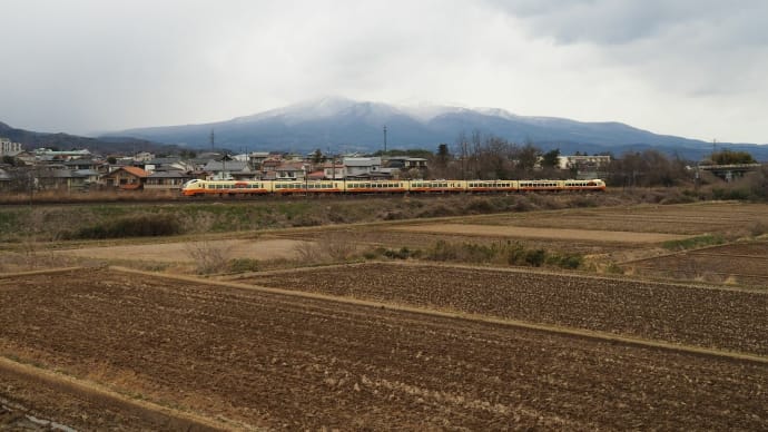 4月1日の安達太良と3月30日の磐梯山