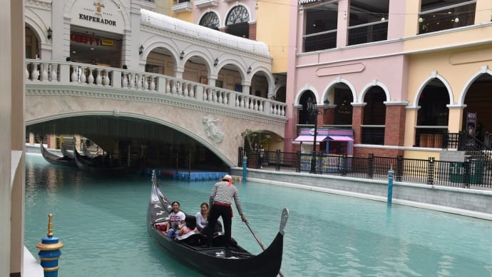 2019年夏休み フィリピン旅行・マニラ旅行(8日目-3)Venice Grand Canal Mall:ベニス・グランド・キャナル・モール #2