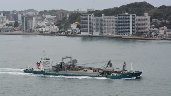 慶洋(KEIYO) 海砂採取船 関門橋