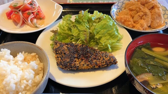 3/4(土) サワラのごま照り焼き 他(名古屋学芸大学Canteen)