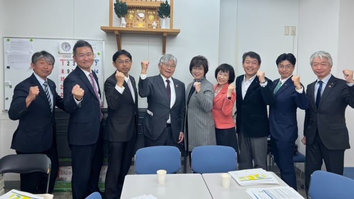 12月8日 本日は国立市長選挙初日を迎えました