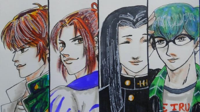 蓬莱寺京一&蓬莱寺京梧&神鳳充&浅間萌市&川鍋雅樹さんハピバ!!!