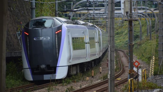 特急あずさ E353系 【市ヶ谷駅脇:中央線】 2020.NOV