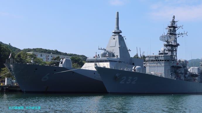 【G7X撮影速報】舞鶴基地新護衛艦やはぎ&あがの(4)イージス艦あたご(2022-09-07)