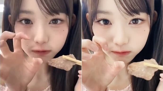 Meat munching from IVE Wonyoung's one scene video