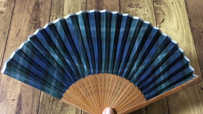 扇子派なので…