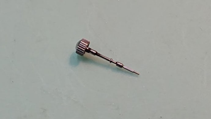 リューズパッキンの交換作業