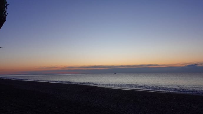 2025/01/13　月　国府津海岸
