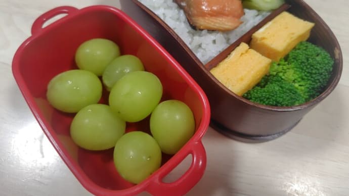 最近のお弁当