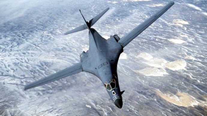 B-1B長距離戦略爆撃機が米韓合同軍事演習に参加