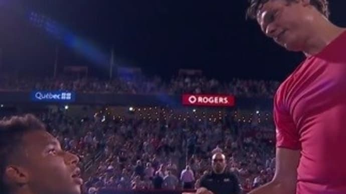 ATP1000 ロジャーズカップ2019 3回戦 大坂なおみ(第2シード)×I.シフィオンテク