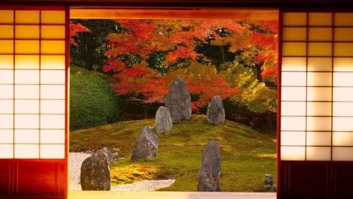 おはようございます(額縁紅葉について)