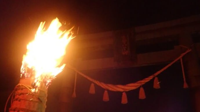 2022年8月26日『吉田の火祭り』+お花🌸