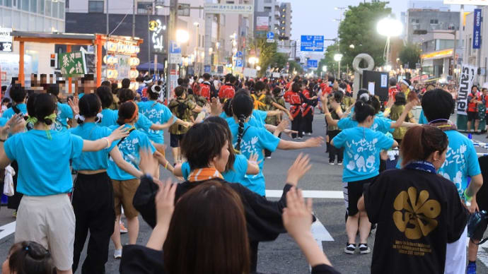 2024年清水みなと祭りほか(跨線橋から見える風景)